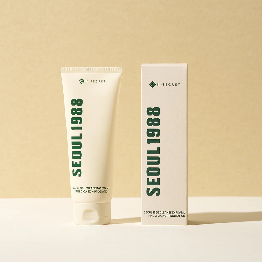 Mousse Nettoyante Séoul 1988 Pin Cica 1% + Probiotiques - Ksecret, 150ml