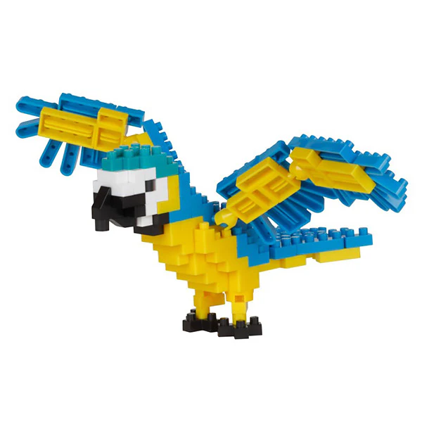 Nanoblock Ara Bleu Et Jaune, NBC_343