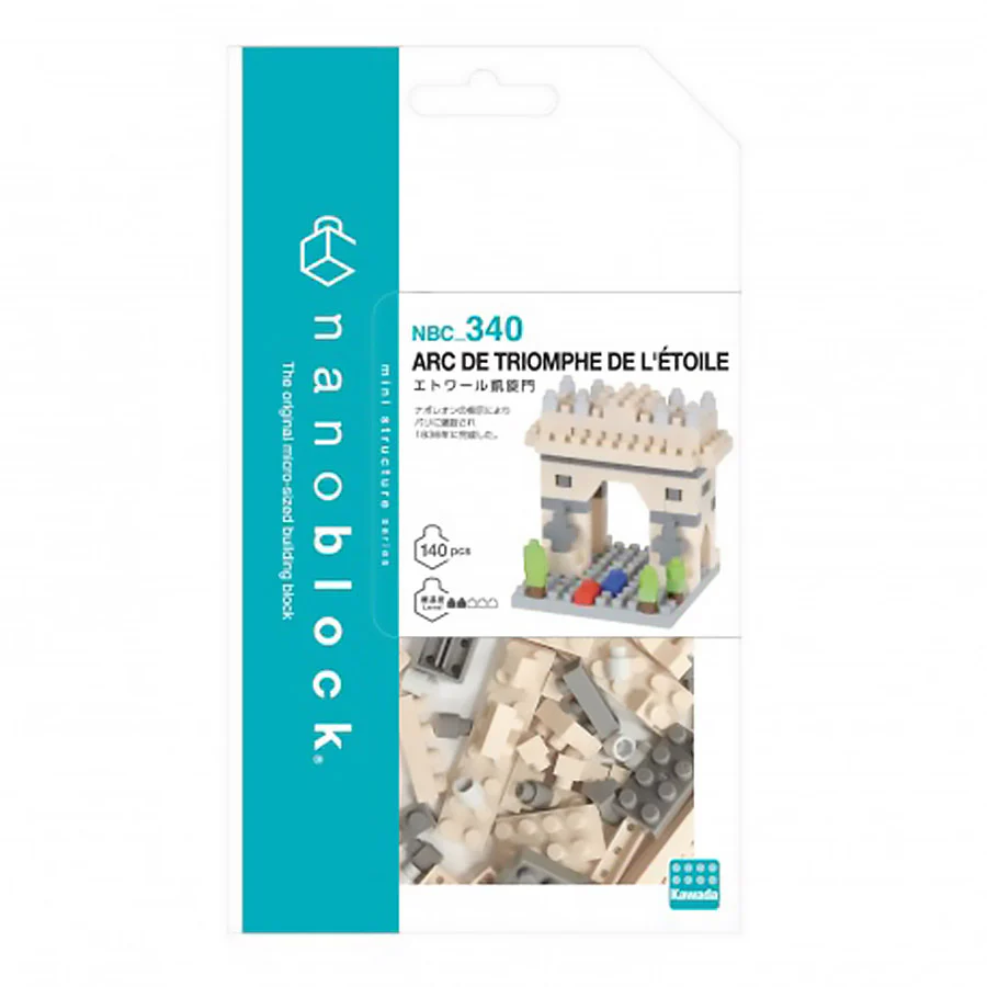 Nanoblock Arc de Triomphe, NBC_340 - Image 2