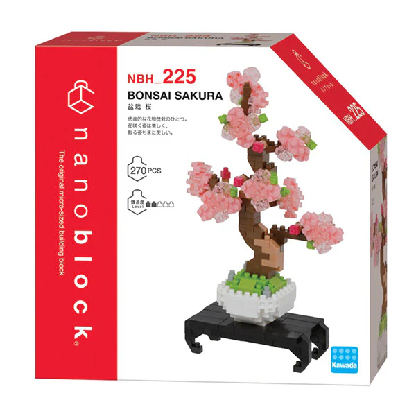Nanoblock Bonsai Sakura, NBH_225 - Image 3