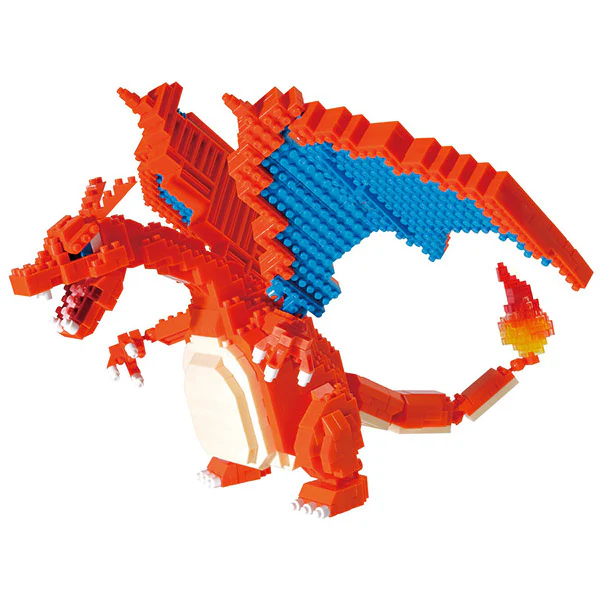 Nanoblock Dracaufeu, Lizardon - Pokémon, Edition Deluxe, NBPM_080 - Image 5