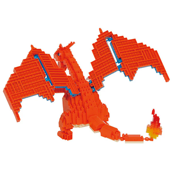 Nanoblock Dracaufeu, Lizardon - Pokémon, Edition Deluxe, NBPM_080 - Image 6