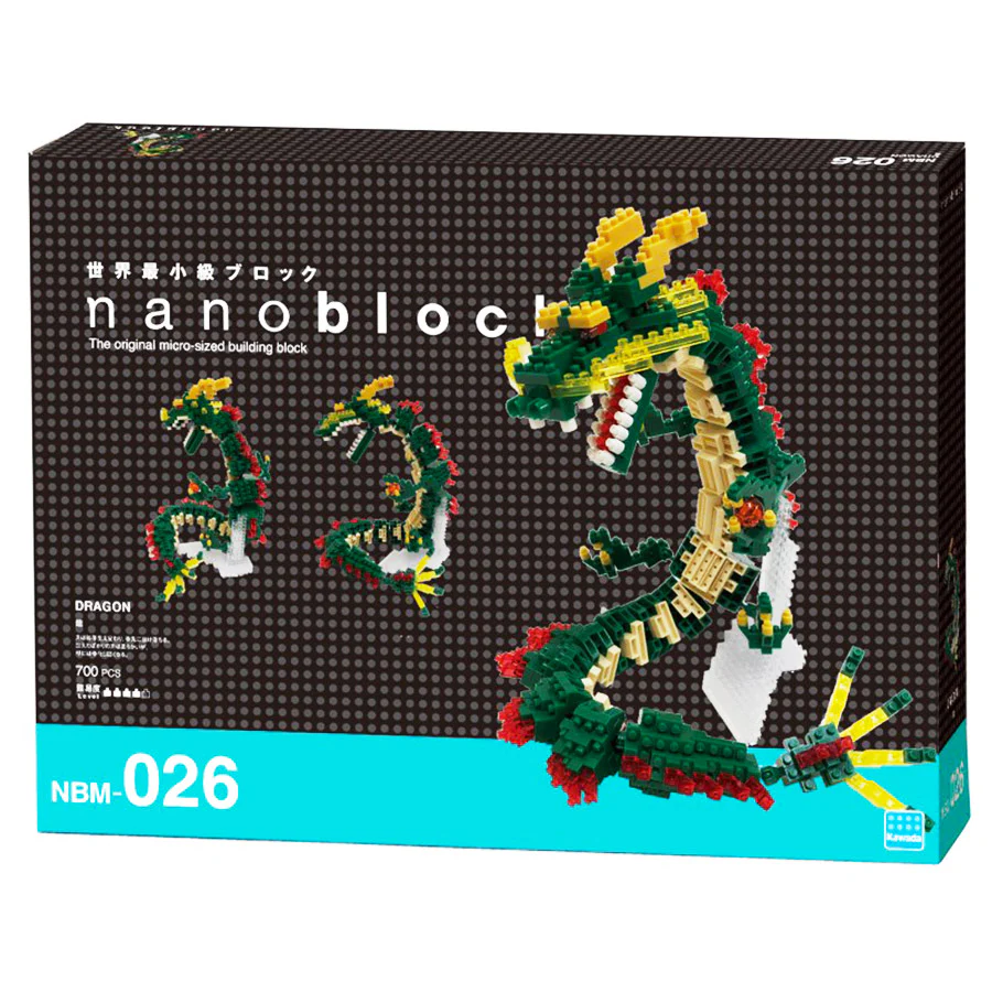 Nanoblock Dragon - Animal Deluxe, NBM_026 - Image 4
