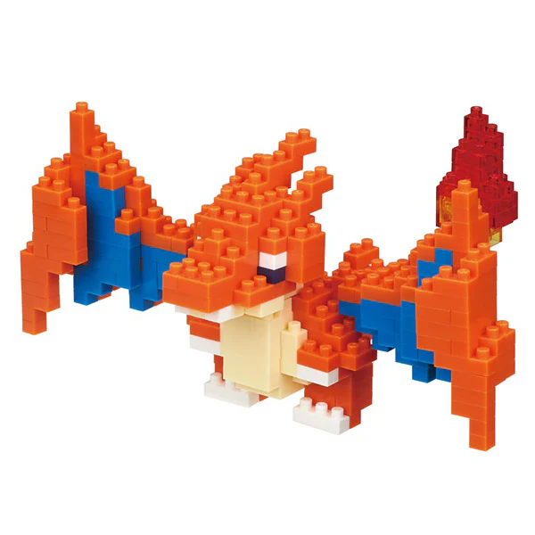 Nanoblock Méga Dracaufeu Y, Charizard Y - Pokémon, NBPM_058