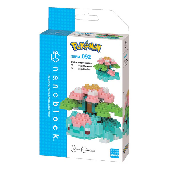 Nanoblock Méga Florizarre, Mega Venusaur - Pokémon, NBPM_092 - Image 3