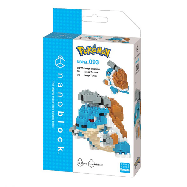 Nanoblock Méga Tortank, Mega Blastoise - Pokémon, NBPM_093 - Image 3