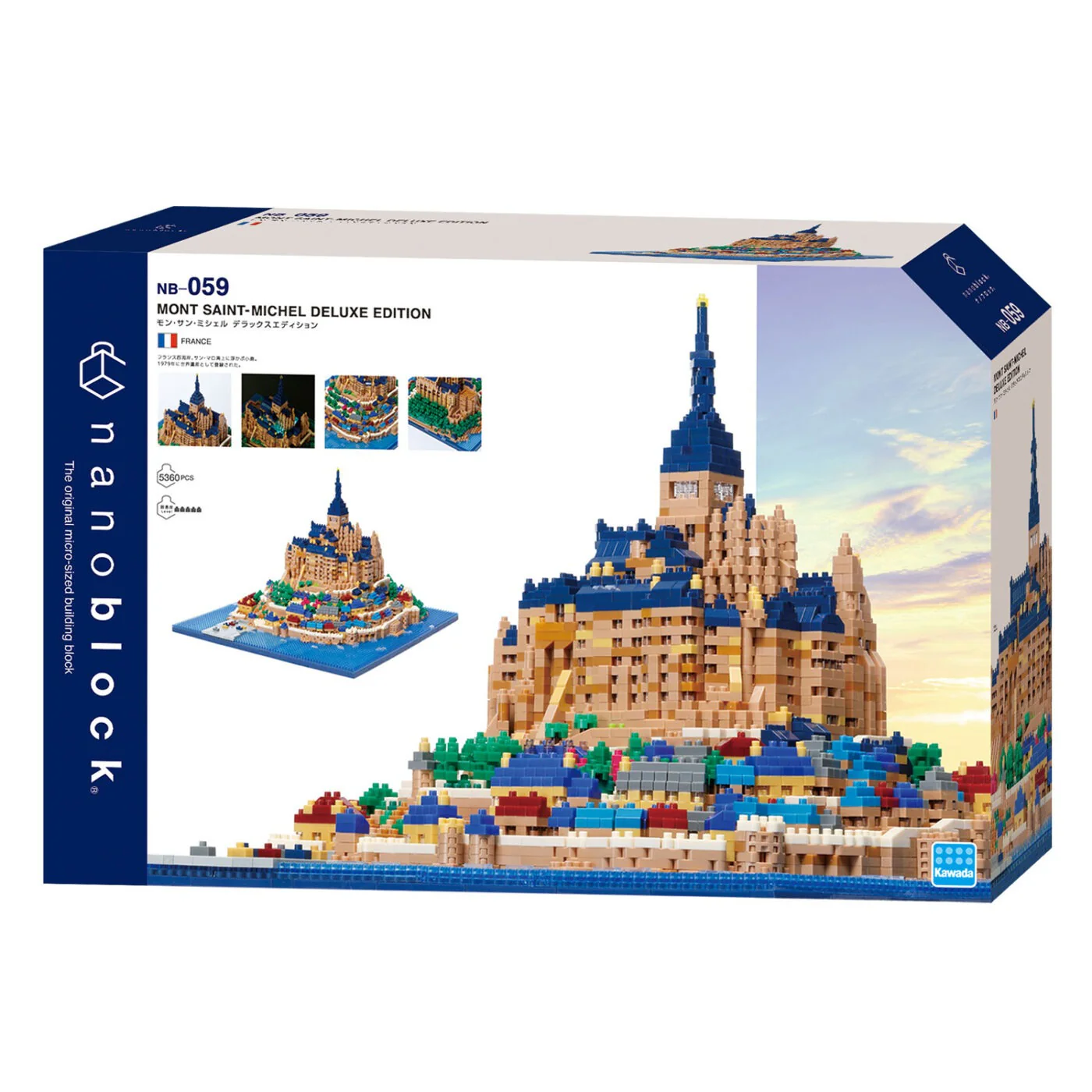 Nanoblock Mont Saint Michel - Deluxe Edition, NB_059 - Image 2