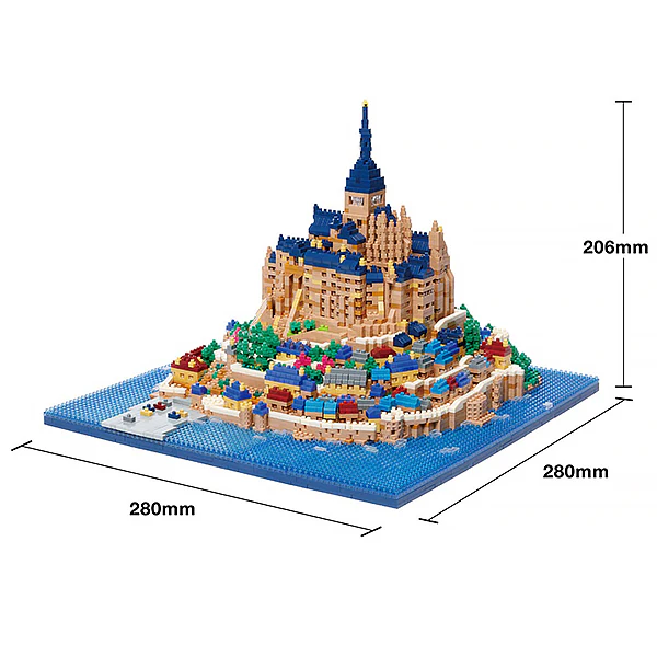 Nanoblock Mont Saint Michel - Deluxe Edition, NB_059 - Image 6