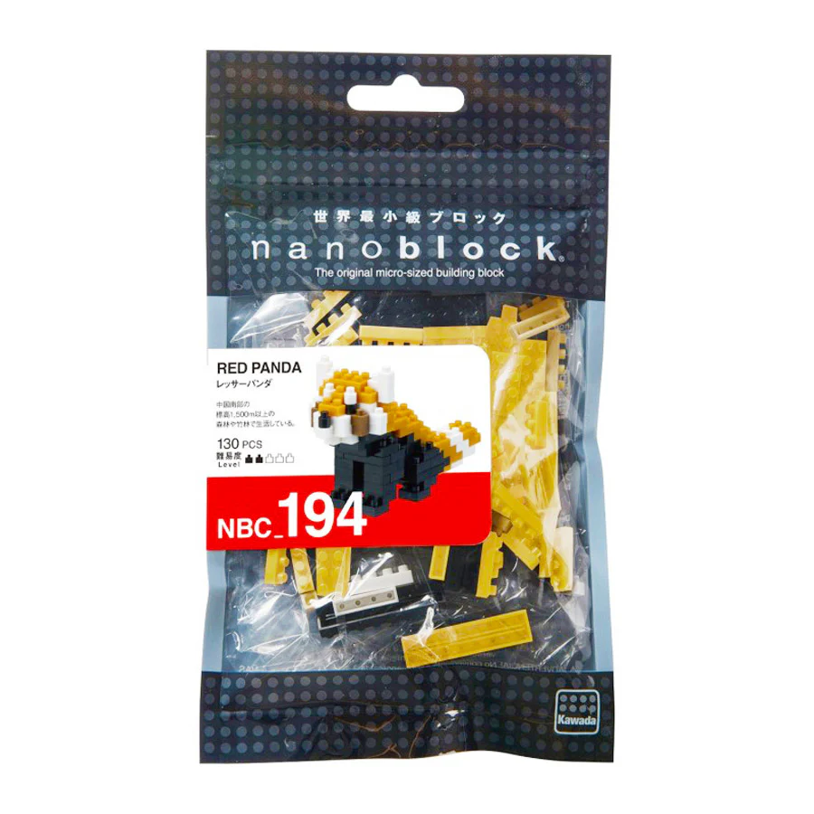 Nanoblock Panda Roux, NBC_194 - Image 2