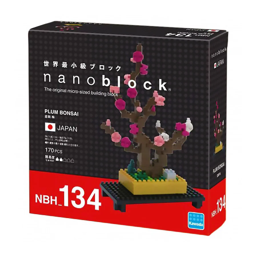Nanoblock Plum Bonsai, NBH_134 - Image 2