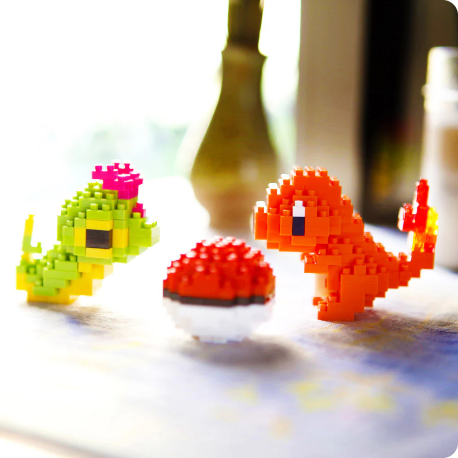 Nanoblock Salamèche, Charmander - Pokémon, NBPM_002 - Image 2
