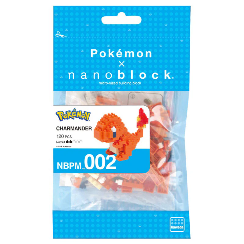 Nanoblock Salamèche, Charmander - Pokémon, NBPM_002 - Image 3