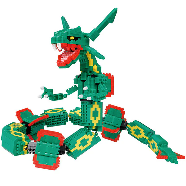 Nanoblock Rayquaza Extrême Pokémon - Edition Deluxe, NBPM_074