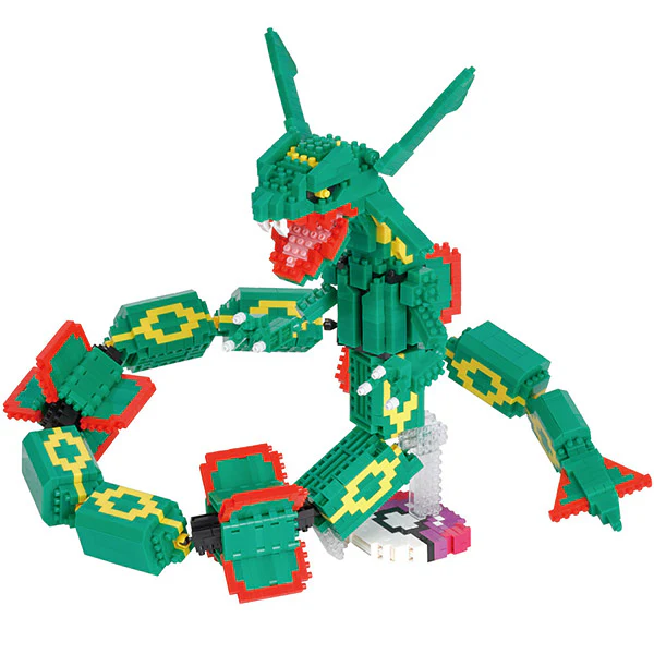 Nanoblock Rayquaza Extrême Pokémon - Edition Deluxe, NBPM_074 - Image 2