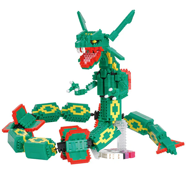Nanoblock Rayquaza Extrême Pokémon - Edition Deluxe, NBPM_074 - Image 3