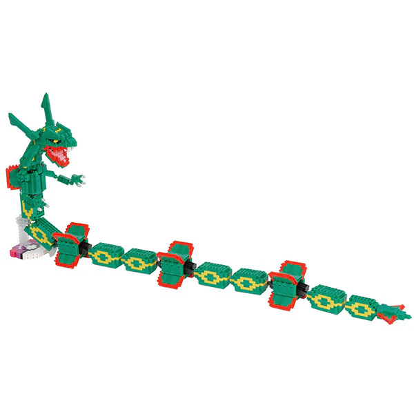 Nanoblock Rayquaza Extrême Pokémon - Edition Deluxe, NBPM_074 - Image 4