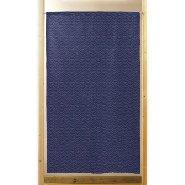 Noren Aomi Wave Navy, 85x150cm - Image 3