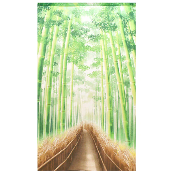 Noren Bambou Forest Road, 85x150cm