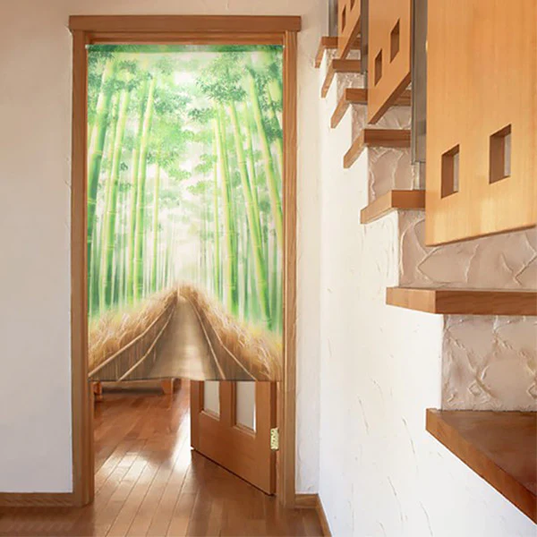 Noren Bambou Forest Road, 85x150cm - Image 2
