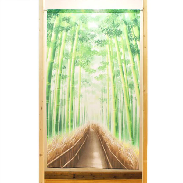 Noren Bambou Forest Road, 85x150cm - Image 3