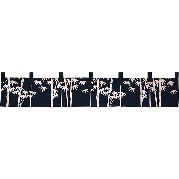 Noren Bambou Navy, 120x30cm - Image 2
