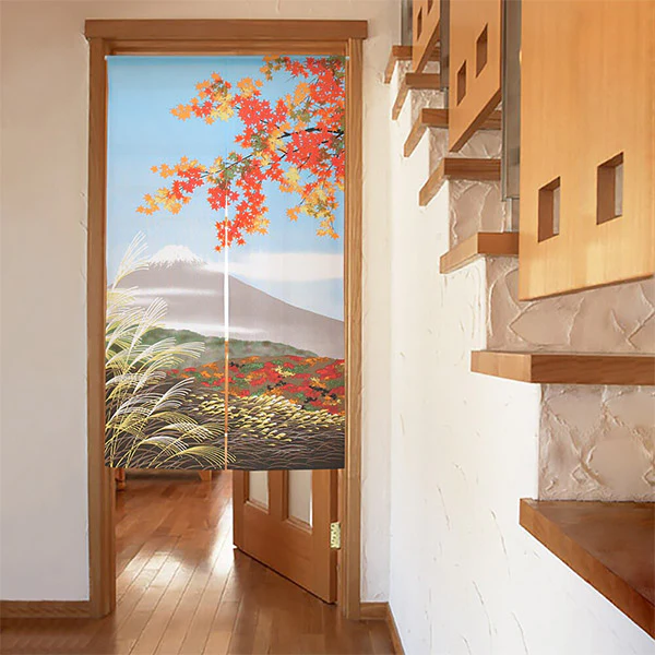 Noren Fuji Autumn, 85x150cm - Image 2
