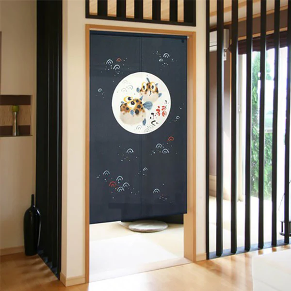 Noren Fuku Blowfish, 85x150cm - Image 2