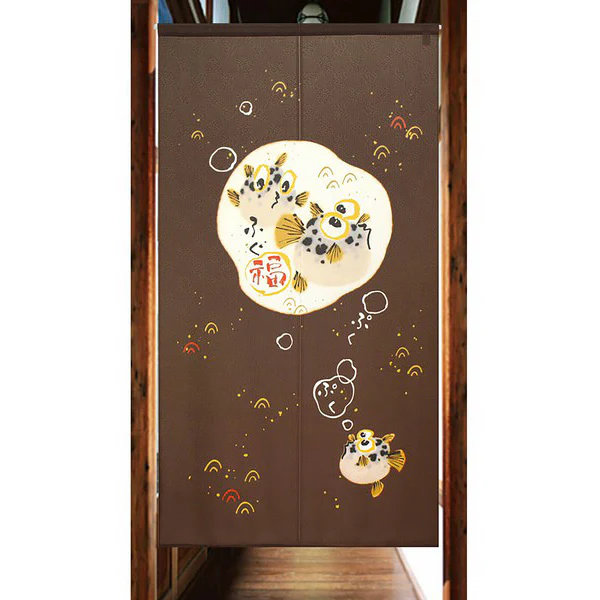 Noren Fuku Fugu, 85x150cm - Image 3