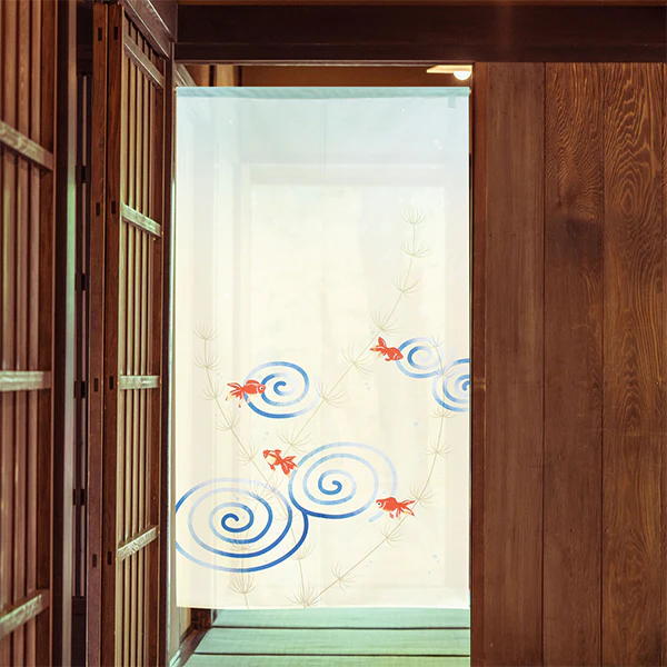 Noren Goldfish, 85x150cm