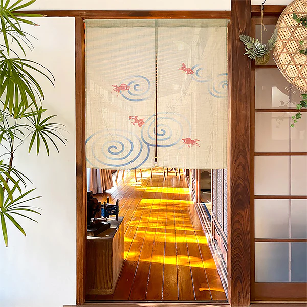 Noren Goldfish, 85x90cm - Image 2