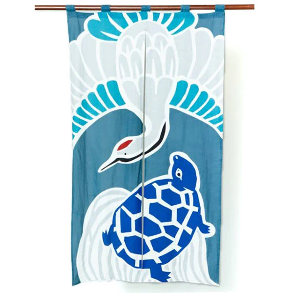 Noren Grue & Tortue, 86x150cm - Image 2