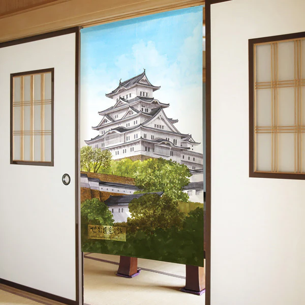 Noren Himeiji Castle, 85x150cm