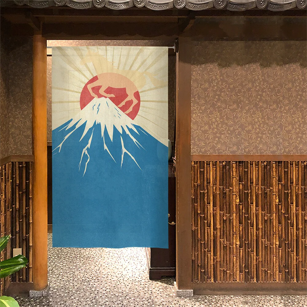 Noren Horse Mt Fuji, 85x150cm - Image 3