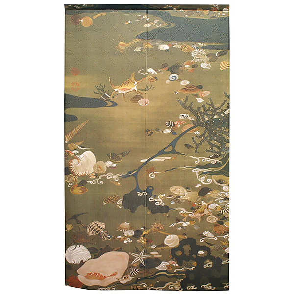 Noren Kaiko - Ito Jakuchū, 85x150cm - Image 2