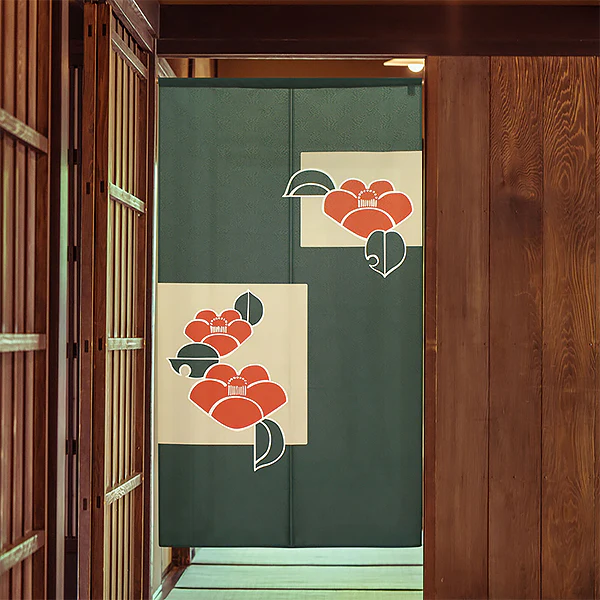 Noren Kaku-Tsubaki, 85x150cm