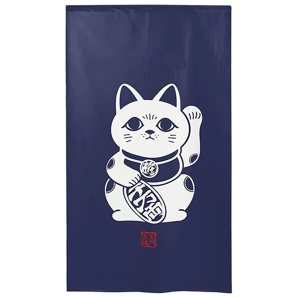 Noren Maneki Neko - 85x150cm