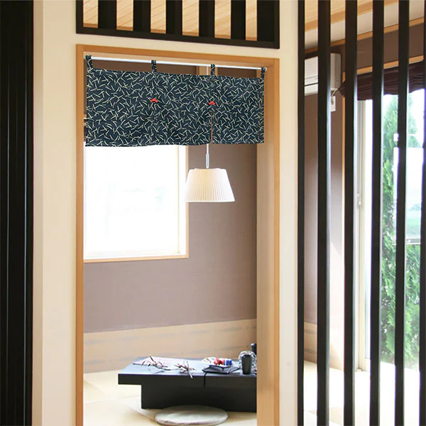 Noren Matsuba Navy, 85x30cm - Image 3