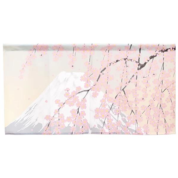 Noren Mont Fuji Spring, 85x45cm