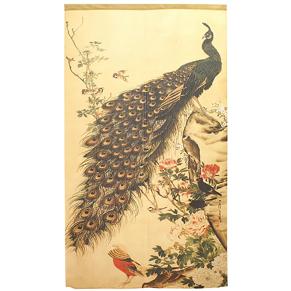 Noren Paon – Nagasawa Rōsetsu, 85x150cm