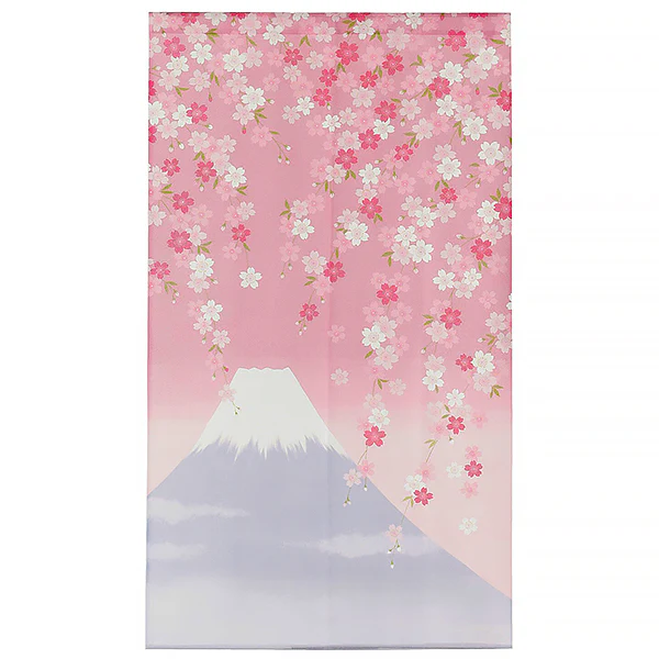 Noren Sakura Fuji - Rose, 85x150cm