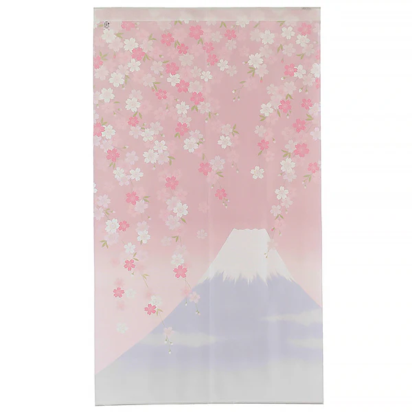 Noren Sakura Fuji - Rose, 85x150cm - Image 3