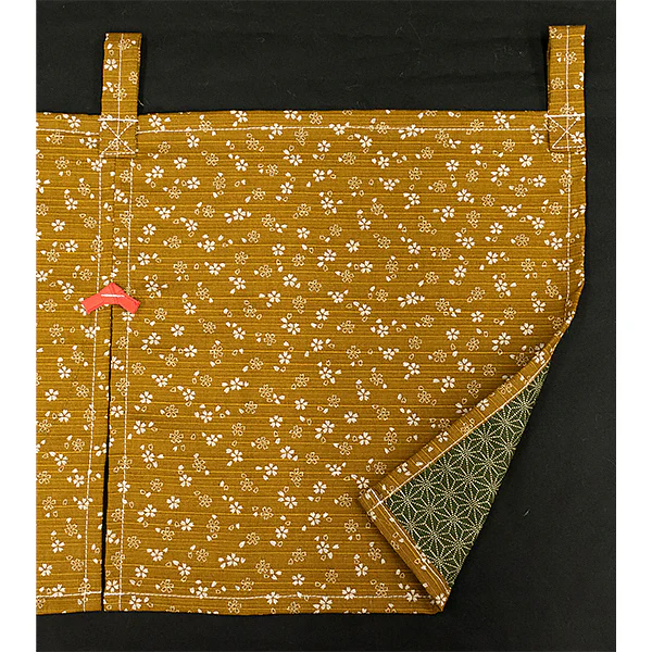 Noren Sakura Jaune Doré, 85x30cm - Image 3