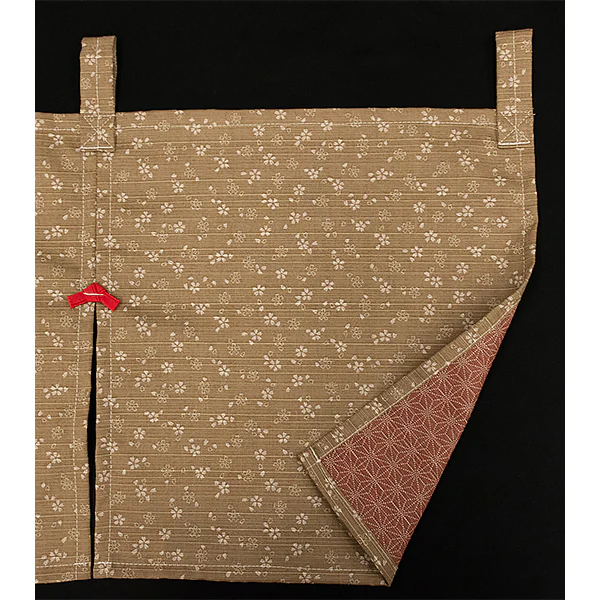 Noren Sakura Jaune Doré, 85x30cm - Image 5