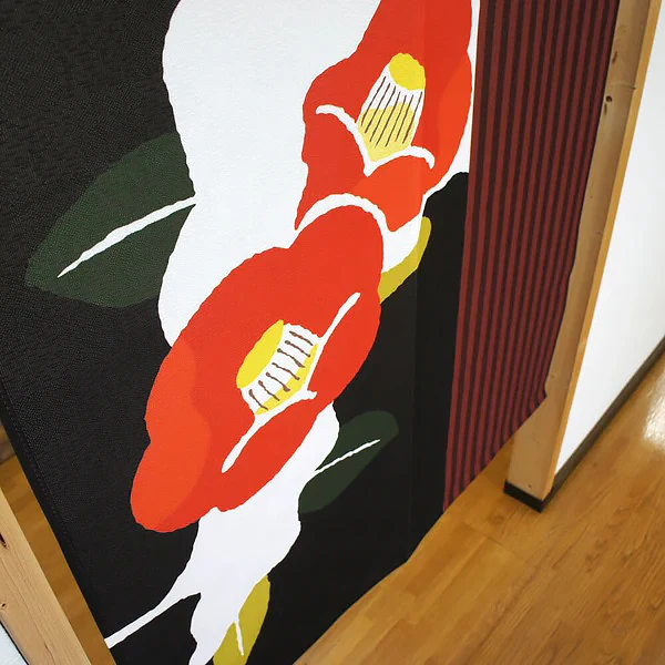 Noren Snow Camélia, 85x150cm - Image 3