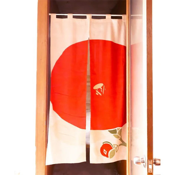 Noren Tsubaki - Rouge, 86x150cm