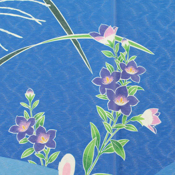 Noren Tsukimi - Les Sept Lapins du Bonheur, 85x150cm - Image 3