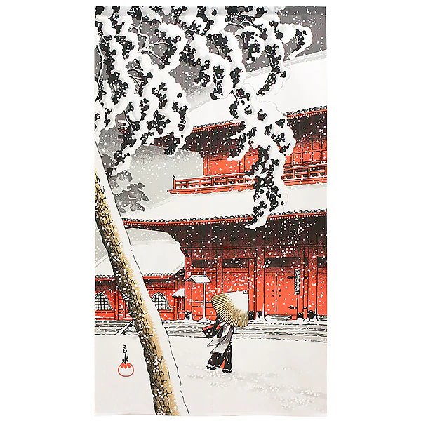 Noren Yuki-Kei Snow Scene, 85x150cm - Image 2