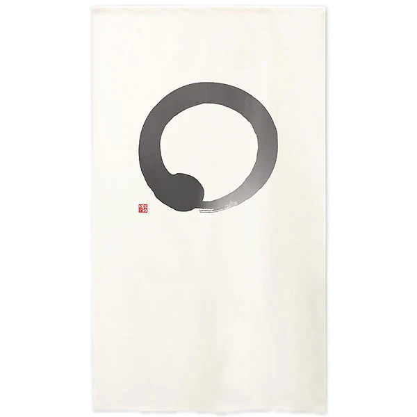 Noren Zen - Noir, 85x150cm (Ignifuge) - Image 2