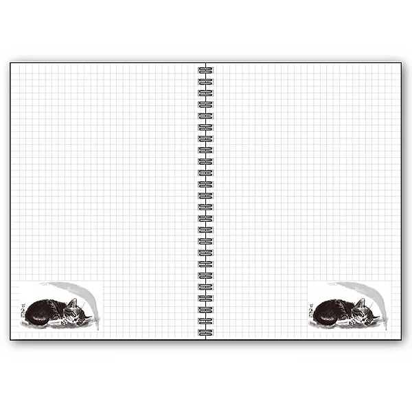 Notebook Chat - "Sleeping Paw" - Image 2
