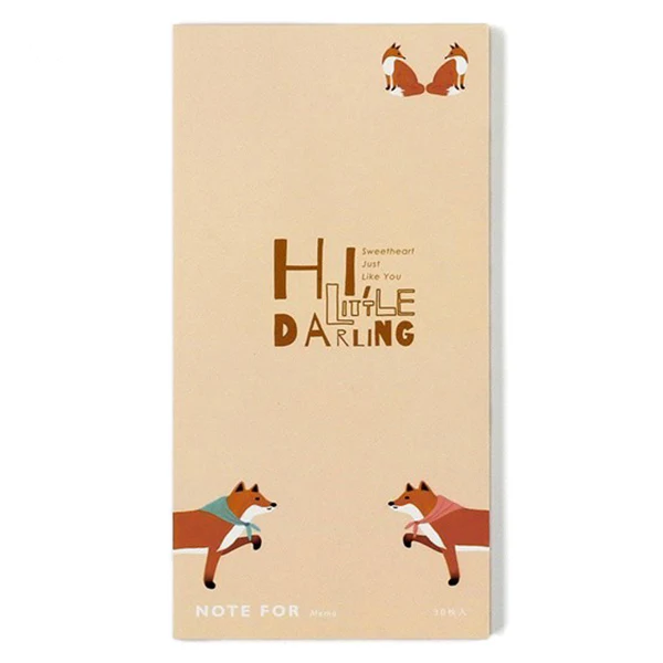 Notebook Ippitsusen Darling - Fox